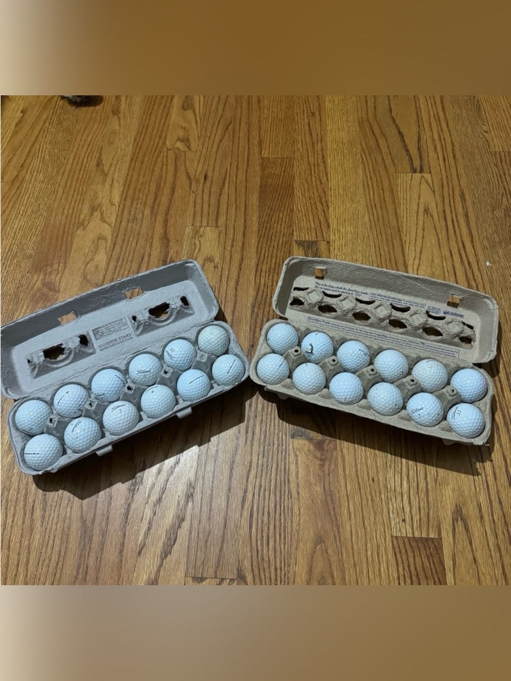 2 dozen various Titleist Pro-V 1 golf balls